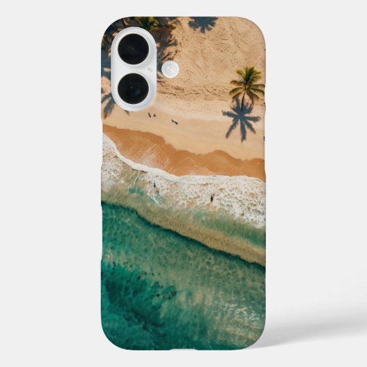 zonovergoten kust Case-Mate iPhone case (Achterkant)