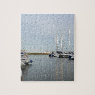 Zonovergoten masten legpuzzel