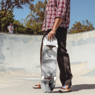 Zonovergoten Palm Oerwoud #2 #tropisch #muur #kuns Skateboard