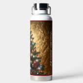 "Zonovergoten pracht" Waterfles (Achterkant)