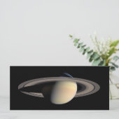 Zonovergoten Saturnus Gas Giant Planet van Cassini Menu (Staand voorkant)