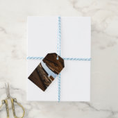 Zonovergoten Straat Cadeaulabel (Met Touw)