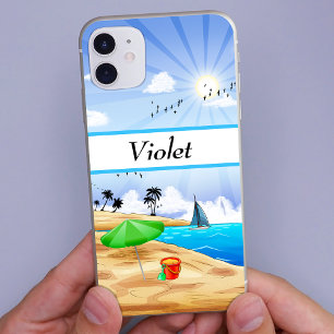 Zonovergoten Strand Landschap Persoonlijk iPhone 11 Hoesje