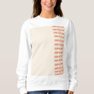 Zonovergoten sweatshirt esthetiek schattig modern
