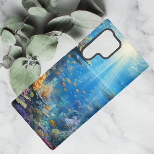 Zonovergoten Tropisch Onderwater Koraalrif Samsung Galaxy Hoesje