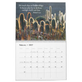 Zonovergoten tuinen & Schriften Kalender (Feb 2027)