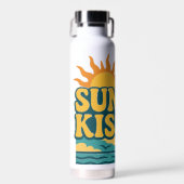 Zonovergoten waterfles - Retro esthetische hydrata (Voorkant)