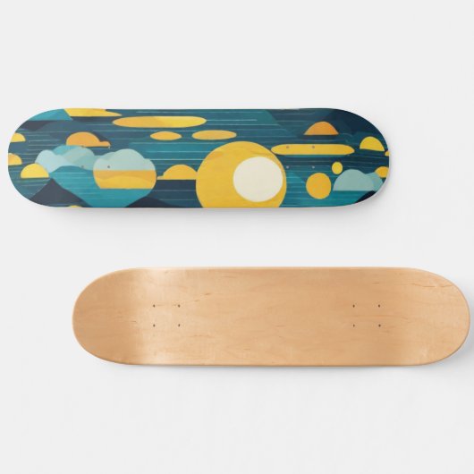 Zonovergoten Zee Skateboard (Horizontaal)