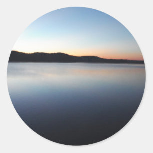 Zonset van Arrowiad Ronde Sticker