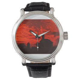 Zonsondergang 11 horloge