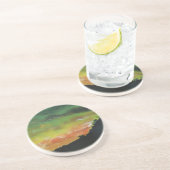 zonsondergang 2 zandsteen onderzetter (Zijkant)