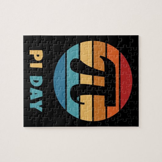  zonsondergang 3.14 Happy Pi Day Legpuzzel (Horizontaal)