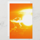 zonsondergang 3 briefpapier (Voorkant / Achterkant)