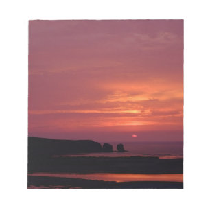 zonsondergang 3 notitieblok