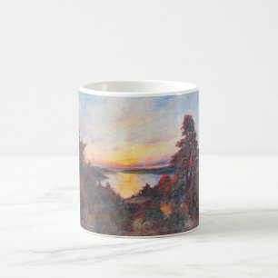 Zonsondergang aan de kust (door Kimon Loghi) Koffiemok