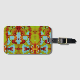 zonsondergang bagagelabel