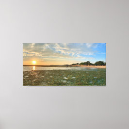 Zonsondergang bij Calatagan Canvas Afdruk