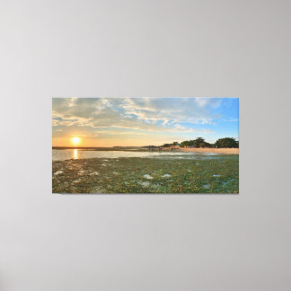 Zonsondergang bij Calatagan Canvas Afdruk