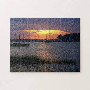 Zonsondergang bij Folly River Legpuzzel
