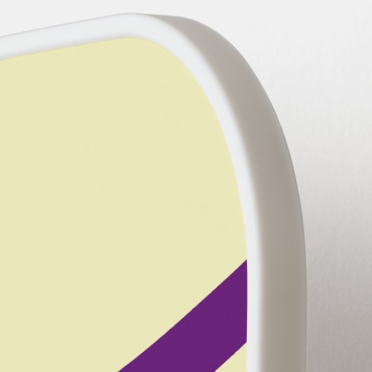 Zonsondergang bij het strand Kleurrijke Abstracte  Pickleball Paddle (Links Detail)