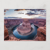 Zonsondergang bij Horsehoe Bend Briefkaart (Voorkant)
