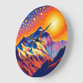 Zonsondergang bij Mount Everest Grote Klok (Hoek)