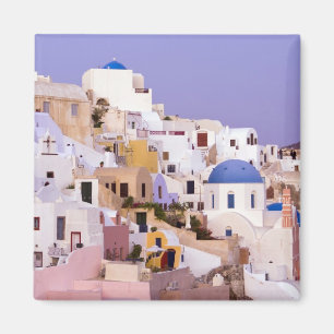 Zonsondergang bij Oil, Santorini 2 Magneet