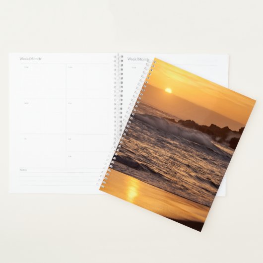 Zonsondergang bij Pfeiffer Beach Planner (Display)