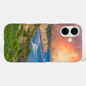 Zonsondergang bij Point Dume in Malibu Case-Mate iPhone Case (Achterkant (horizontaal))