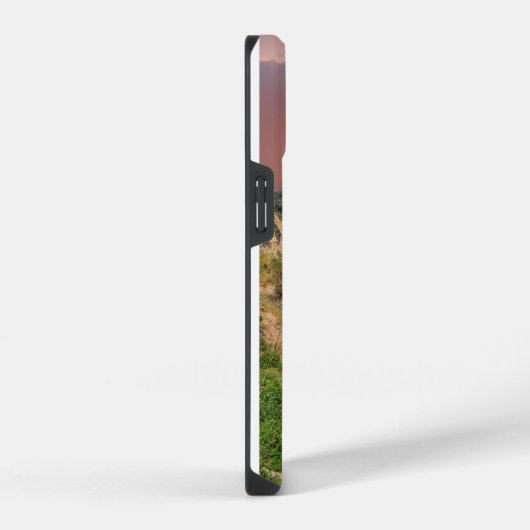 Zonsondergang bij Point Dume in Malibu iPhone Hoesje (Rechterkant)