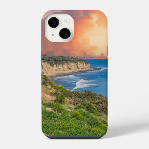 Zonsondergang bij Point Dume in Malibu iPhone 14 Hoesje