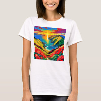 Zonsondergang Bliss T-shirt