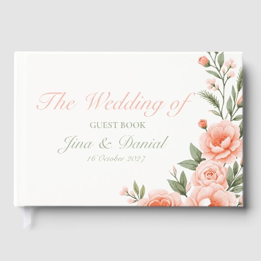 Zonsondergang Bloei Gastenboek (Voorkant)