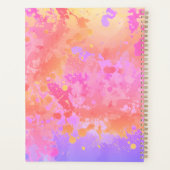 Zonsondergang Boho Spetter Planner (Achterkant)