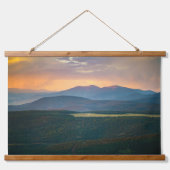 Zonsondergang boven Angel Fire, New Mexico Hangend Wandkleed (Voorkant)