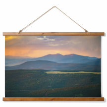 Zonsondergang boven Angel Fire, New Mexico