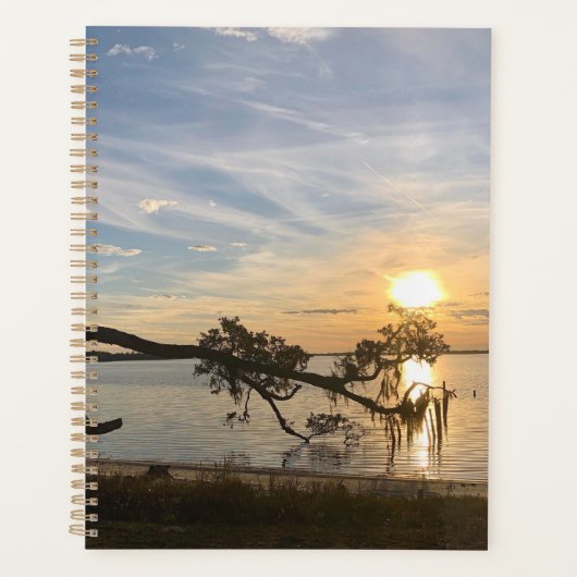 Zonsondergang boven East Bay Planner (Voorkant)