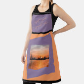 Zonsondergang boven een badplaats - Art Schort (Insitu)