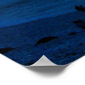 Zonsondergang boven het Poster Etretat (Hoek)