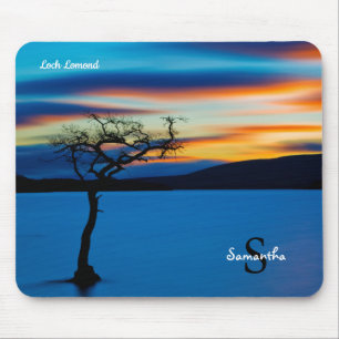 Zonsondergang boven Loch Lomond, Schotland Muismat