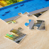 Zonsondergang boven Tokio, Japan Legpuzzel (Zijkant)