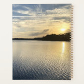 Zonsondergang boven Wildcat Lake Planner (Achterkant)