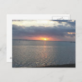 zonsondergang briefkaart (Voorkant / Achterkant)