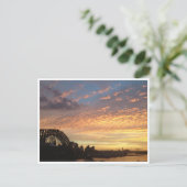 zonsondergang briefkaart (Staand voorkant)