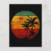 zonsondergang briefkaart (Voorkant)