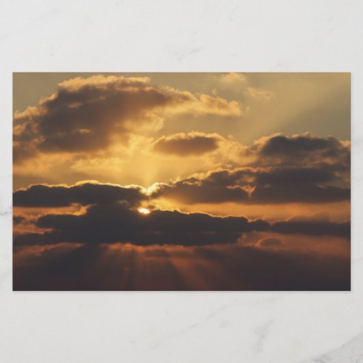 Zonsondergang Briefpapier (Voorkant)