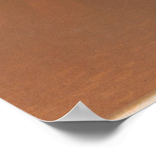 Zonsondergang (Californië landschap) Poster (Hoek)