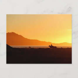 Zonsondergang, Chaiten, Chili Briefkaart