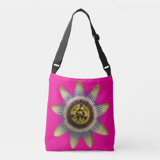 Zonsondergang Curve Abstracte Accent MokTote Crossbody Tas