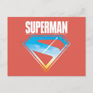 Zonsondergang door het S-Shield Briefkaart